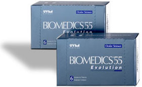 контактные линзы Biomedics 55 Evolution 6шт.