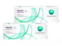 мультифокальные линзы CooperVision Clariti 1-Day Multifocal (60 линз) + подарок